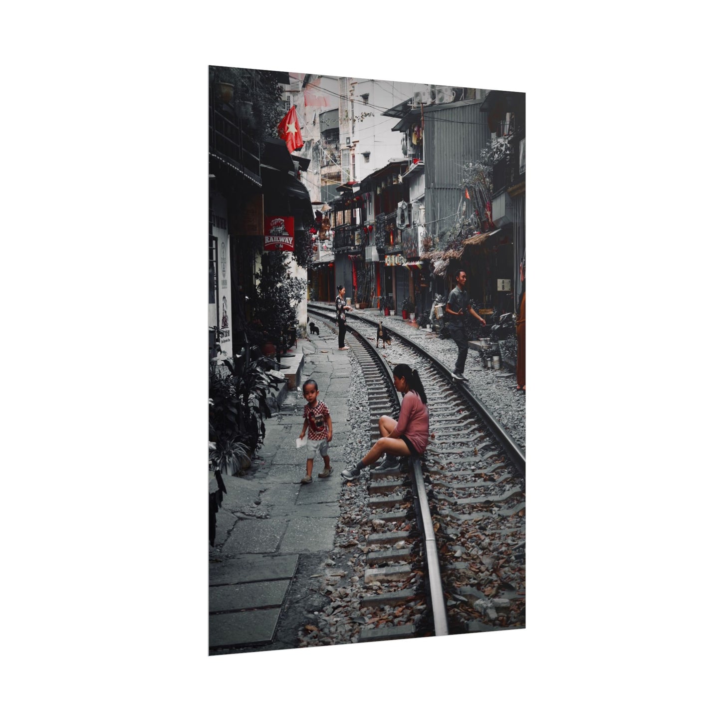 Train Street 1, Hanoi