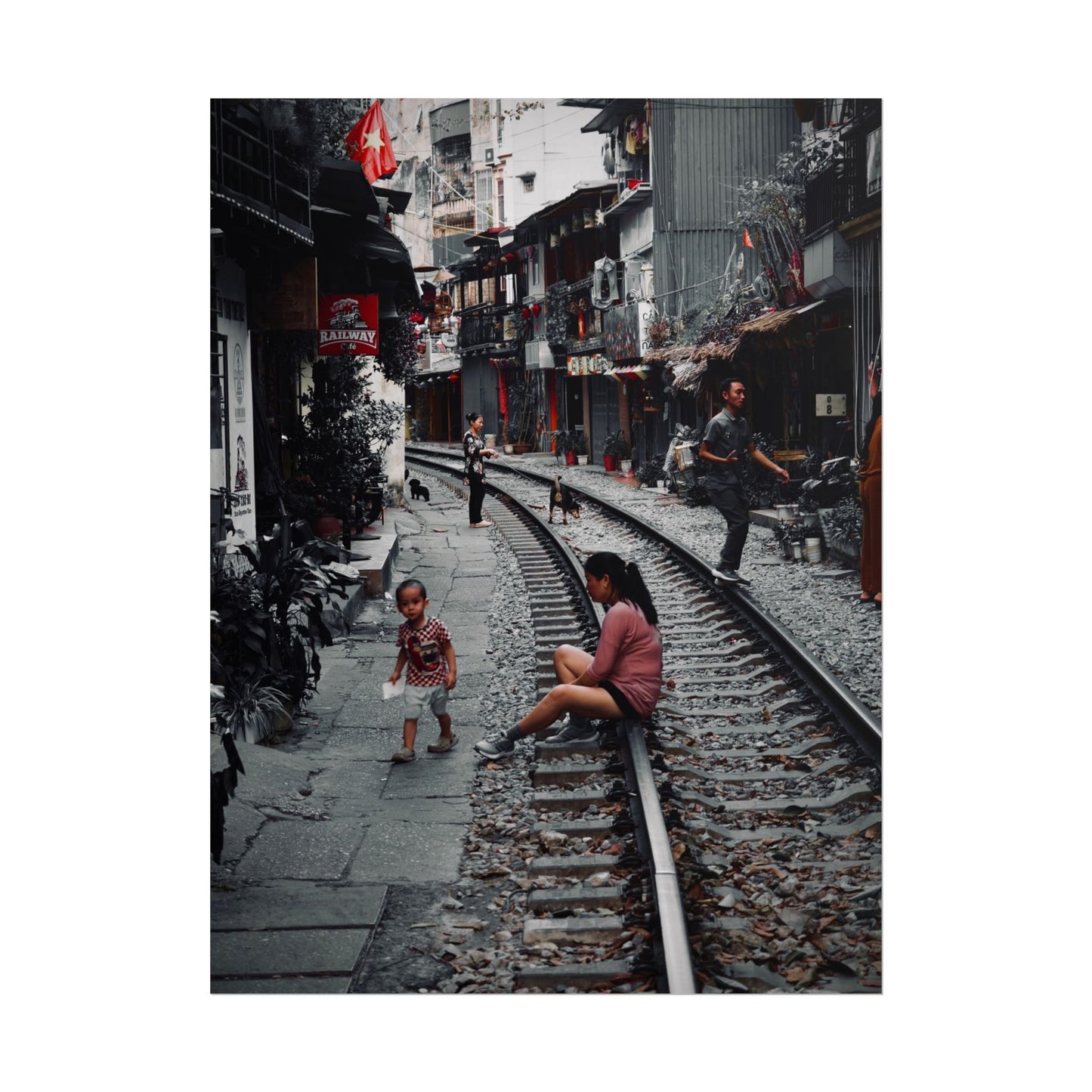 Train Street 1, Hanoi