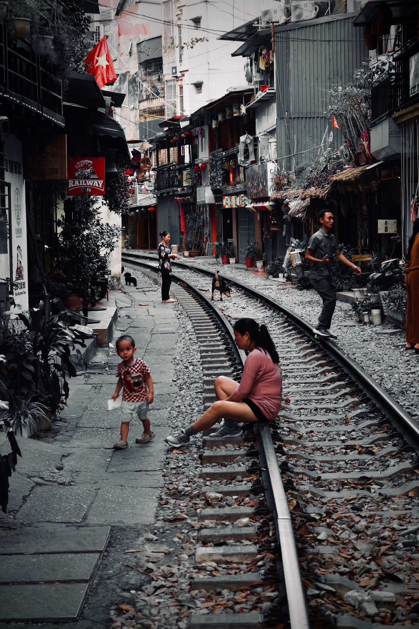 Train Street 1, Hanoi