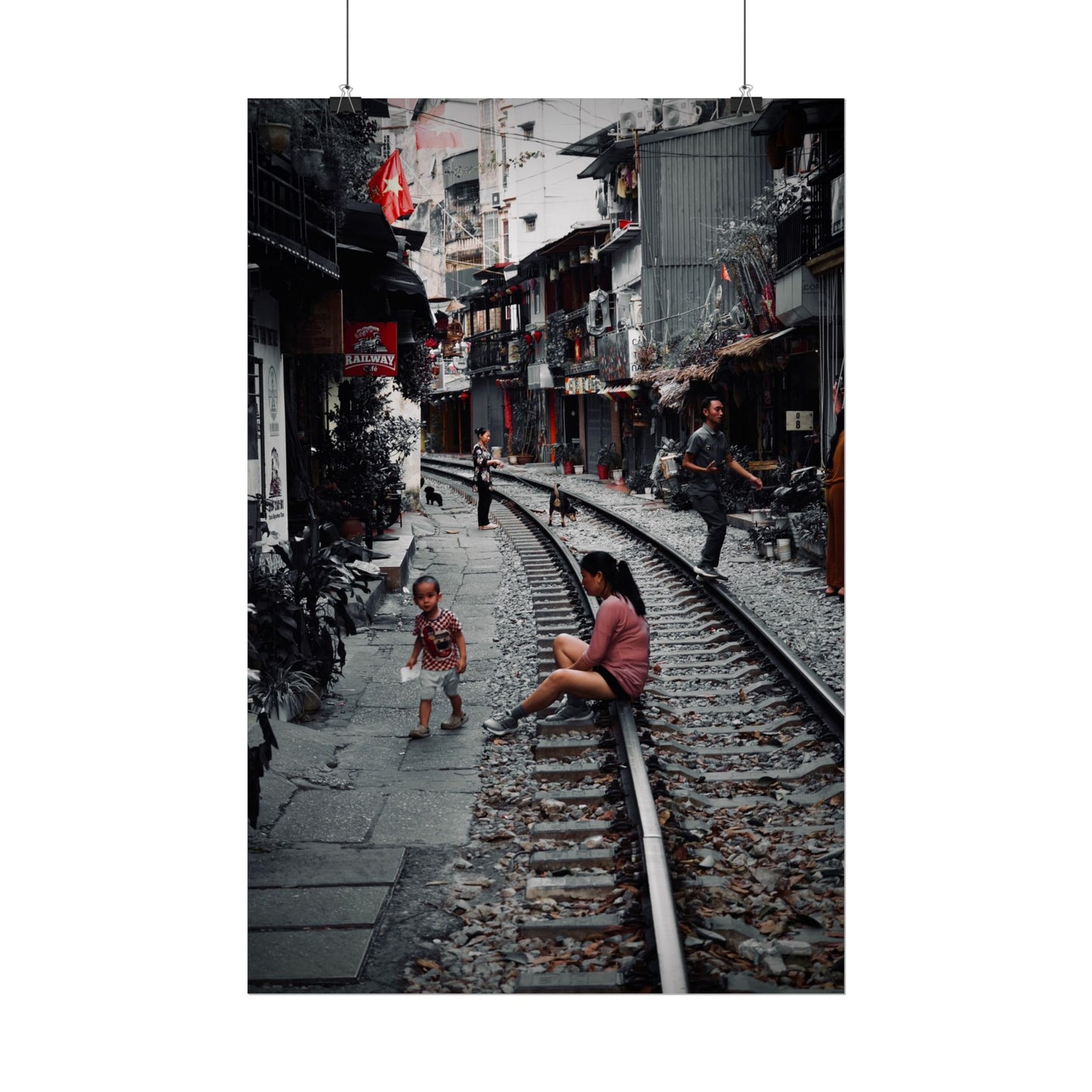 Train Street 1, Hanoi