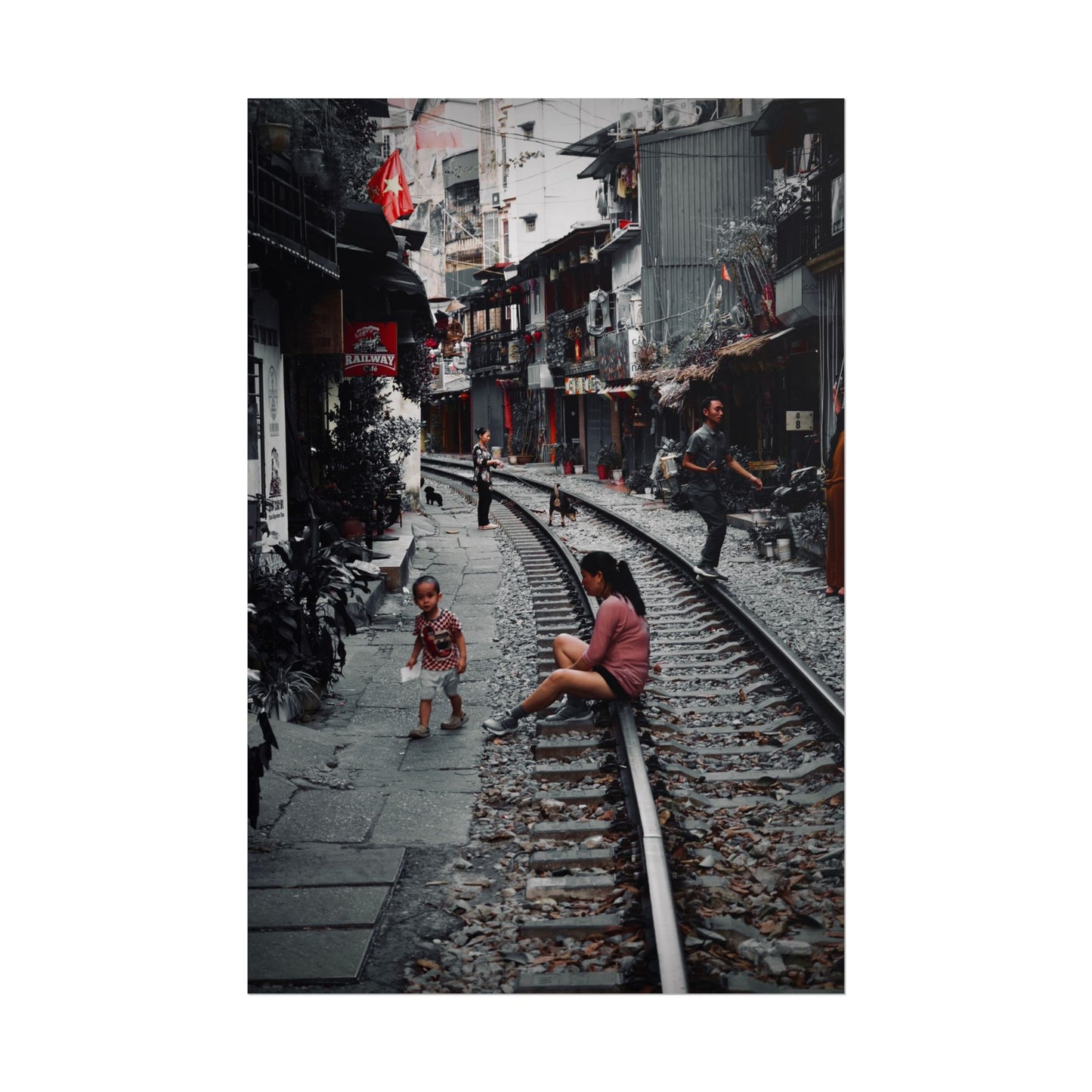 Train Street 1, Hanoi