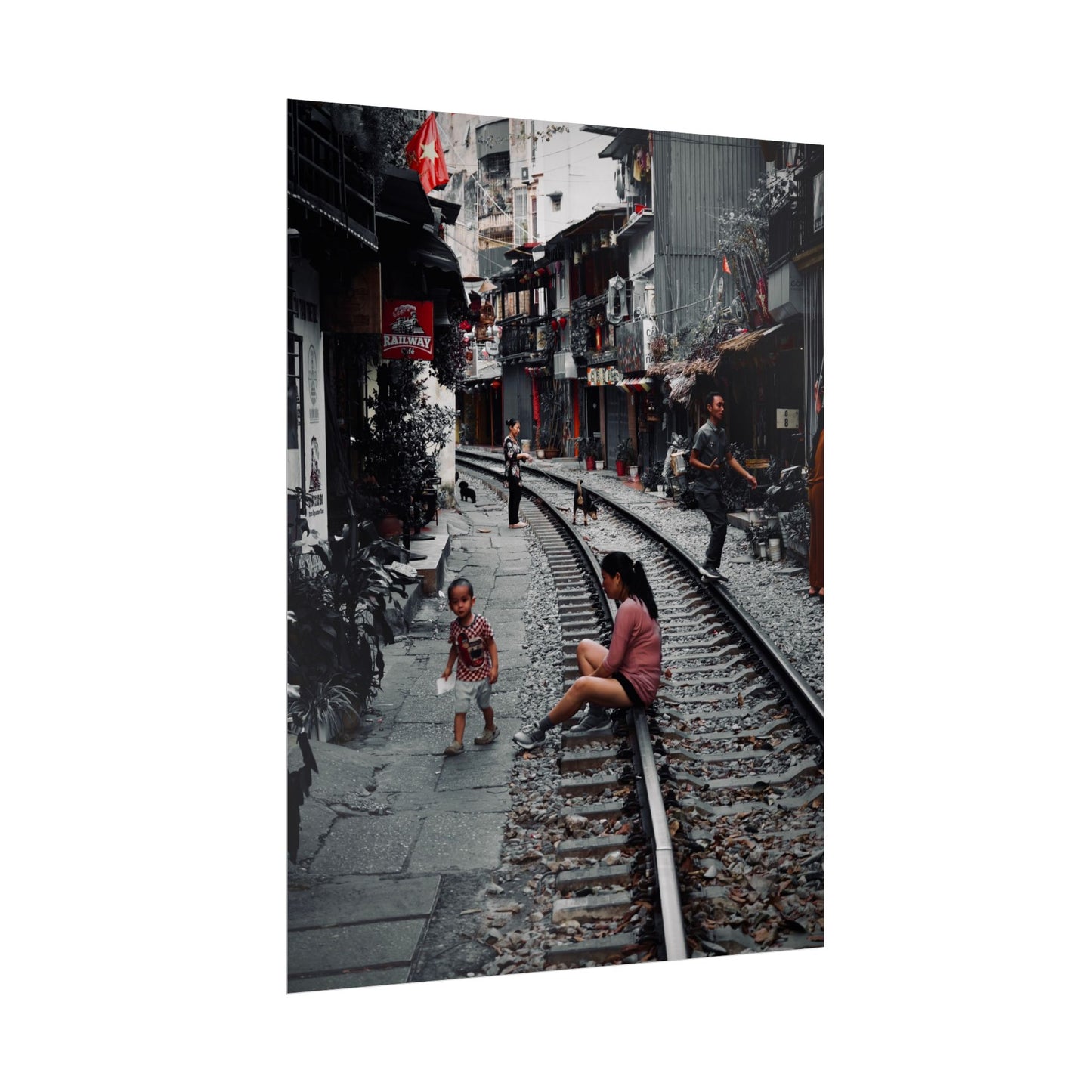 Train Street 1, Hanoi