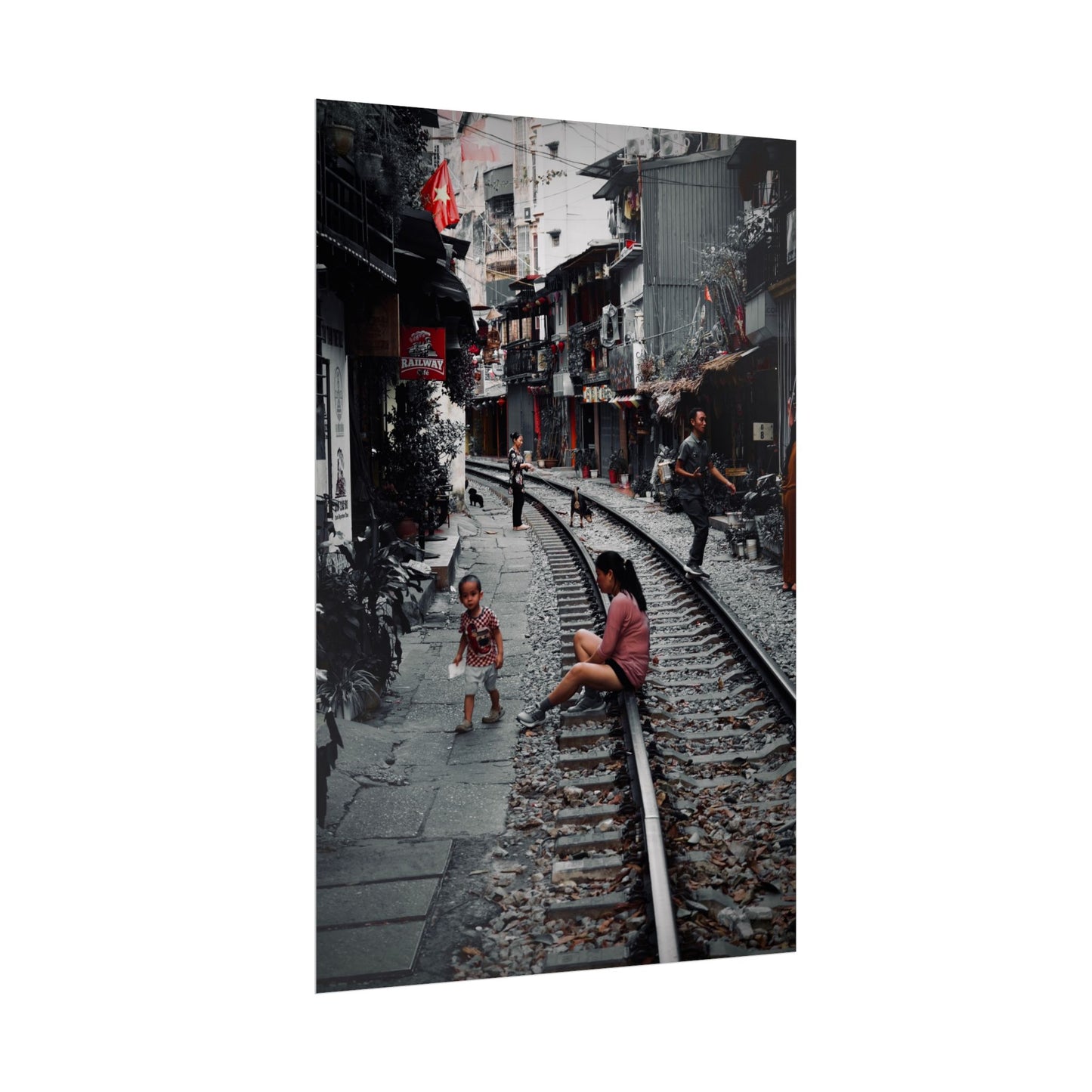 Train Street 1, Hanoi