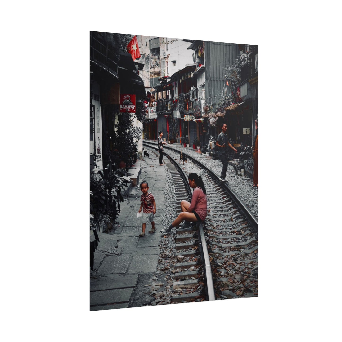 Train Street 1, Hanoi